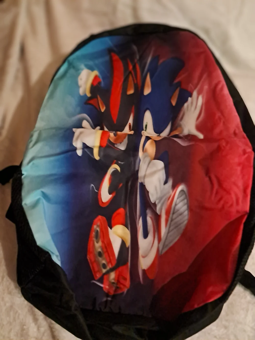 Sonic The Hedgehog bright blue